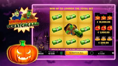 Halloween Scratchcard Betsson