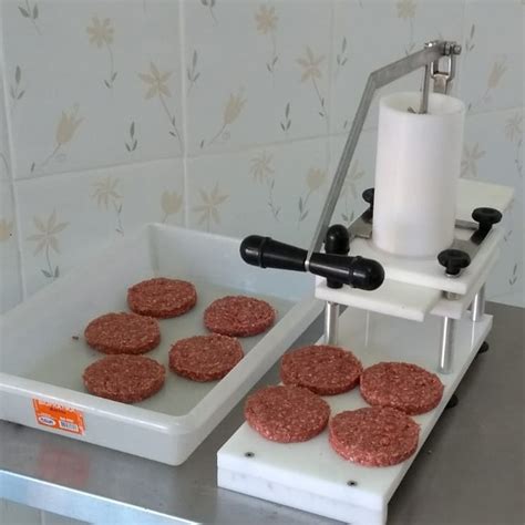 Hamburguer De Maquina De Fenda