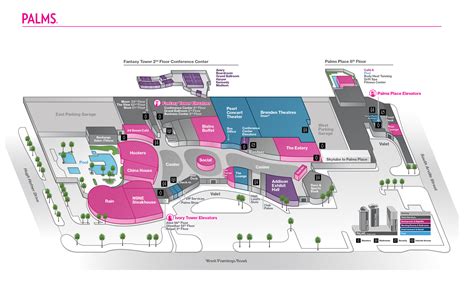 Harrahs S Atlantic City Casino Mapa