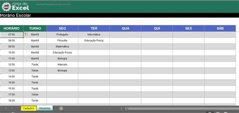 Horario De Gestao