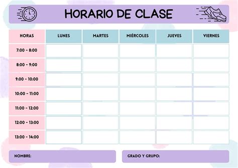 Horario En Francais