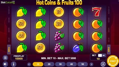 Hot Coins Fruits 100 888 Casino