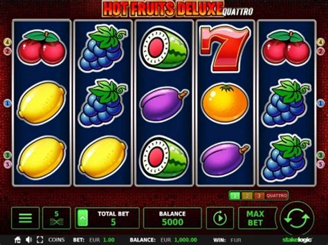 Hot Fruits Deluxe Quattro Slot - Play Online