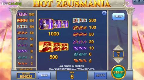 Hot Zeusmania 3x3 Slot Gratis