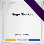 Hugo Slotkin