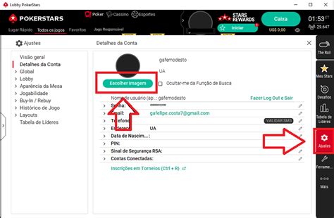 Id De Utilizador Na Pokerstars Alterar