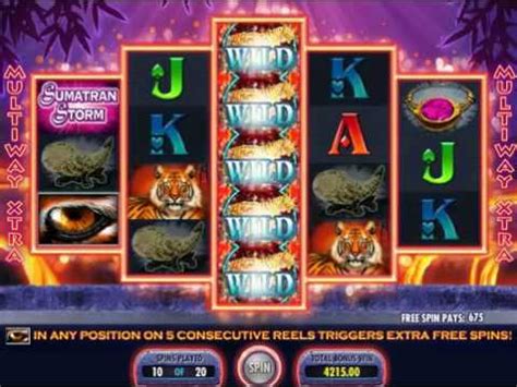 Igt Slots De Sumatra Tempestade (Slot Machines Maquinas)