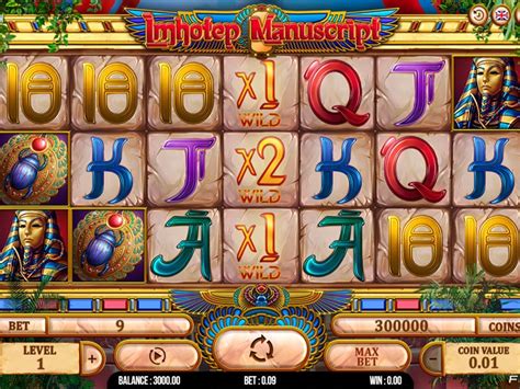 Imhotep Manuscript Slot - Play Online