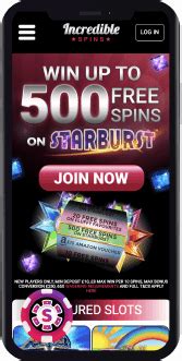 Incredible Spins Casino Mobile