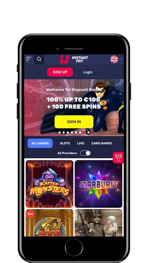 Instantpay Casino Mobile