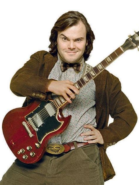 Jack Black Citacao De Escola Do Rock