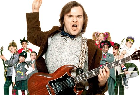 Jack Black Escola De Rock Blackboard