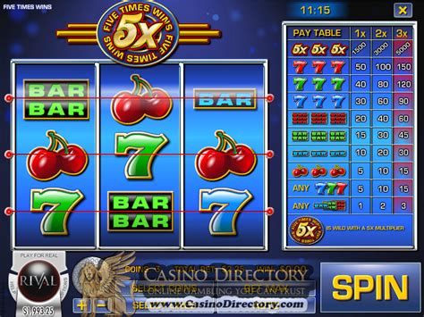 Jackpot 5x Wins Slot - Play Online