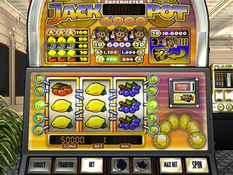 Jackpot 6000 Slot Machine Bet365