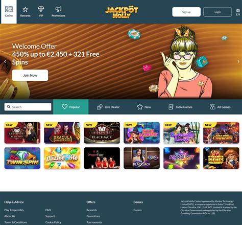 Jackpot Molly Casino Login