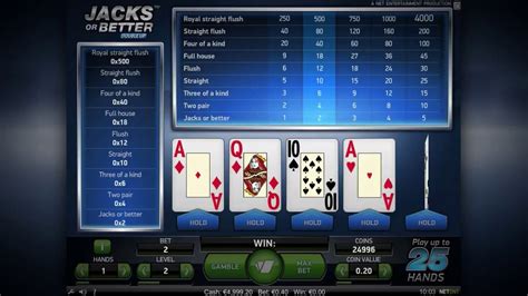 Jacks Or Better Double Up 888 Casino