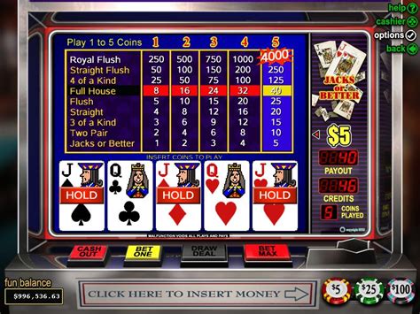 Jacks Or Better Video Poker Leovegas