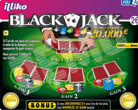 Jeux Um Gratter Blackjack Regle