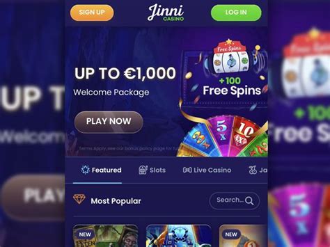 Jinni Casino Bonus