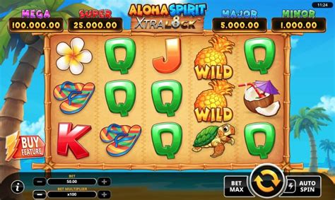 Jogar Aloha Spirit Xtra Spirit Com Dinheiro Real