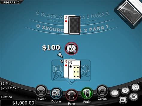 Jogar Blackjack Double Deck Urgent Games Com Dinheiro Real