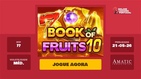 Jogar Book Of Fruits No Modo Demo