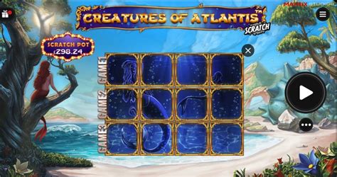 Jogar Creatures Of Atlantis Scratch Com Dinheiro Real