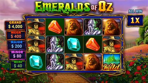 Jogar Emeralds Of Oz Com Dinheiro Real