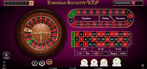 Jogar European Roulette Vip No Modo Demo