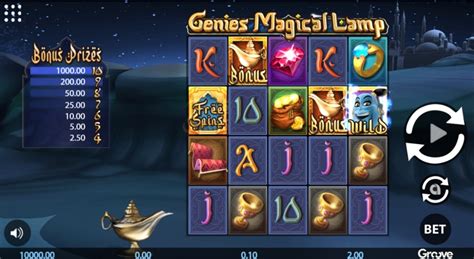 Jogar Genies Magical Lamp No Modo Demo