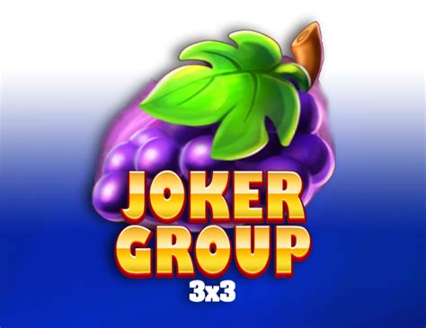 Jogar Joker Group 3x3 Com Dinheiro Real