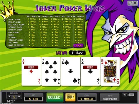 Jogar Joker Poker Kings No Modo Demo
