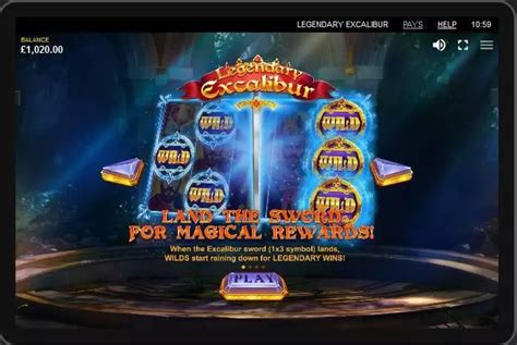 Jogar Legendary Excalibur Com Dinheiro Real