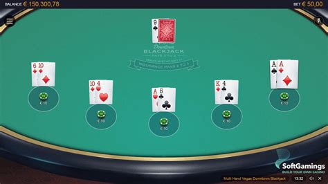 Jogar Multihand Blackjack No Modo Demo