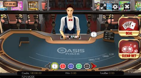 Jogar Oasis Poker 3d Dealer Com Dinheiro Real