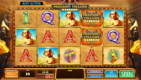 Jogar Pharaoh S Treasure Deluxe Com Dinheiro Real