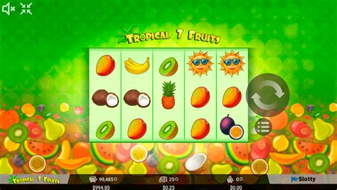 Jogar Tropical 7 Fruits Com Dinheiro Real