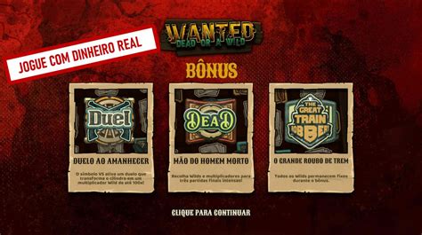 Jogar Wanted Com Dinheiro Real