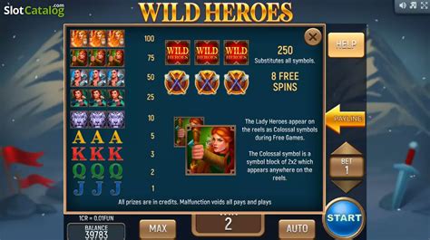 Jogar Wild Heroes 3x3 Com Dinheiro Real