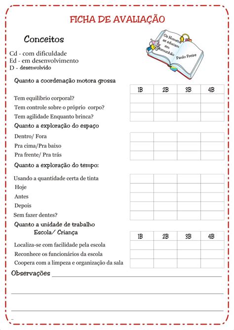 Jogo Formulario De Avaliacao