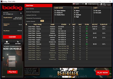 Jogo Online Bodog