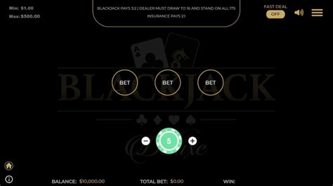 Jogue Blackjack Deluxe Dragon Gaming Online