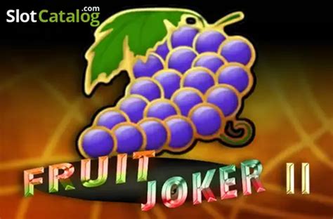 Jogue Fruit Joker Ii Online