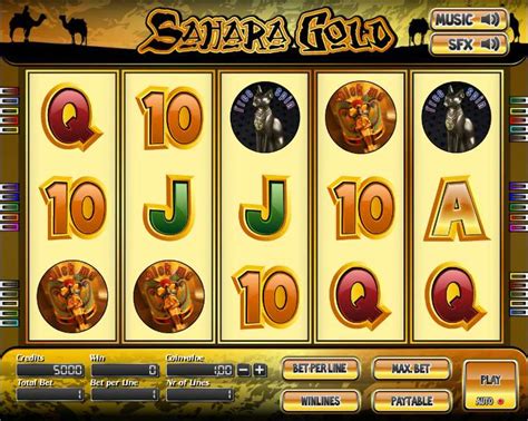Jogue Sahara Gold Online