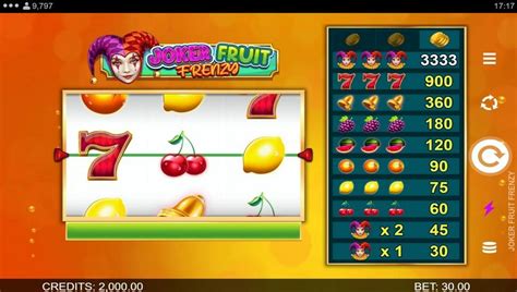 Joker Fruit Frenzy Bet365