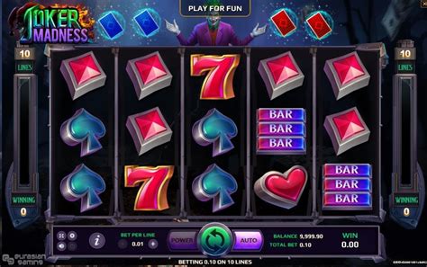 Joker Madness Slot Gratis