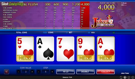 Joker Poker Espresso Slot Gratis