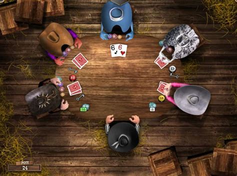 Juego De Poker En El Lejano Oeste