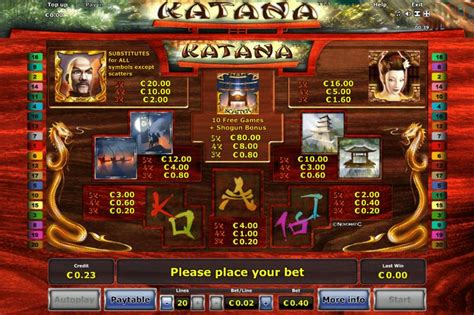 Katana Casino Spiel