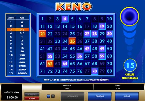 Keno Casino Estrategias